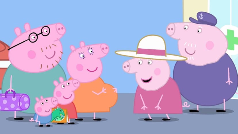 Peppa Meets the Baby Cinema Experience Backdrop
